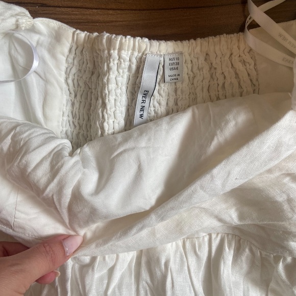 Ever New Linen Dress - 6 - Picture 2 of 3